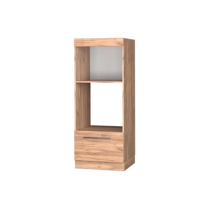 Vicco Armoire micro-ondes Chêne de force doré 60cm