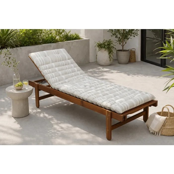 Coussin de sol ou Bain de soleil Rayure