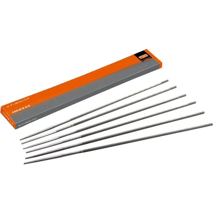 Limes Rondes Bahco 5,5mm Affûtage Précis Chaînes Tronçonneuse - Générique