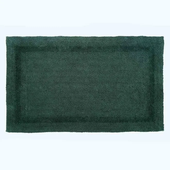 Grand Tapis De Bain En Coton 70x120cm Vert Mousse Homescapes