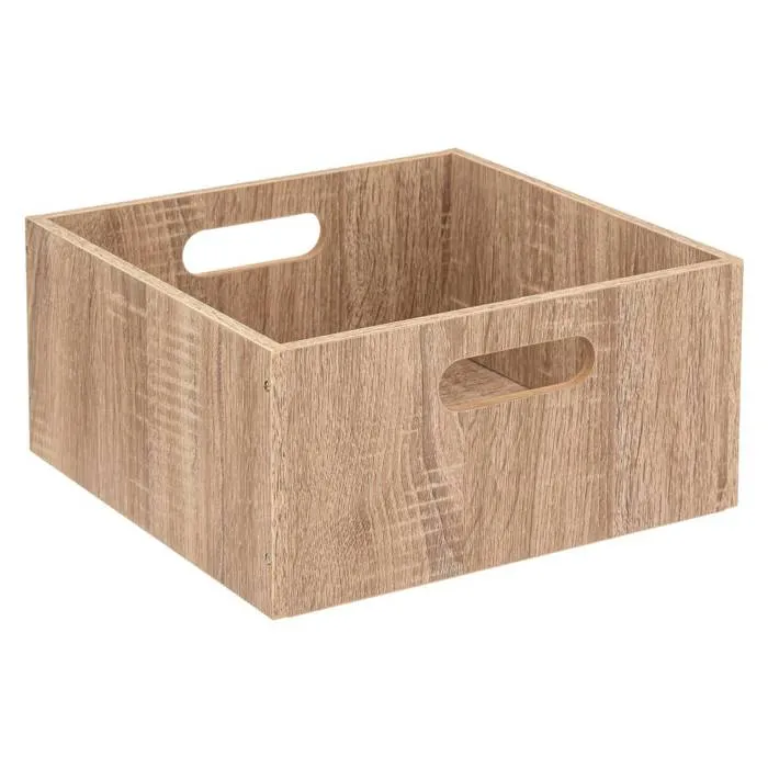 Panier 31x15cm "mix N' Modul" Effet Chêne Naturel - 5five