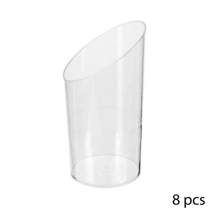 8 Verrines Bisautés Plastique - 5five