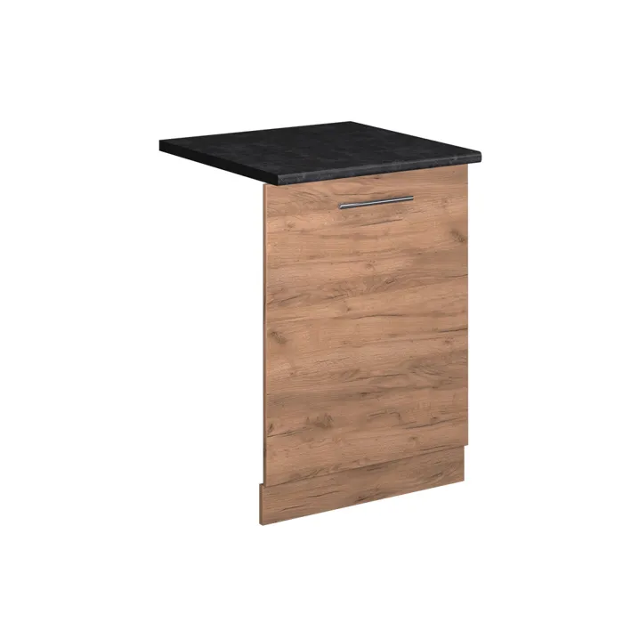 Vicco Façade de lave-vaisselle Chêne de force doré 60cm, PT Anthracite