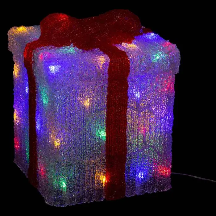 Cadeau Lumineux Extérieur H27cm 50 Led + Transfo - Feeric Lights & Christmas
