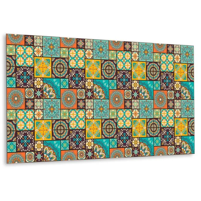 Panneau autocollant Tulup 100x50 cm Patchwork 1 pcs