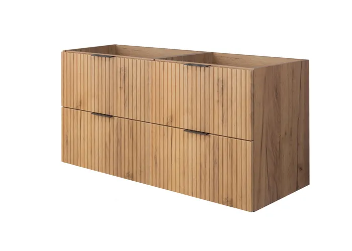 Meuble suspendu sous lavabo FLOW chêne 120 cm