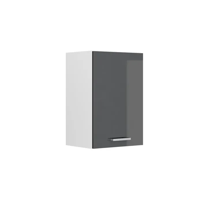 Vicco Elément haut de cuisine Anthracite Haute brillance 40cm