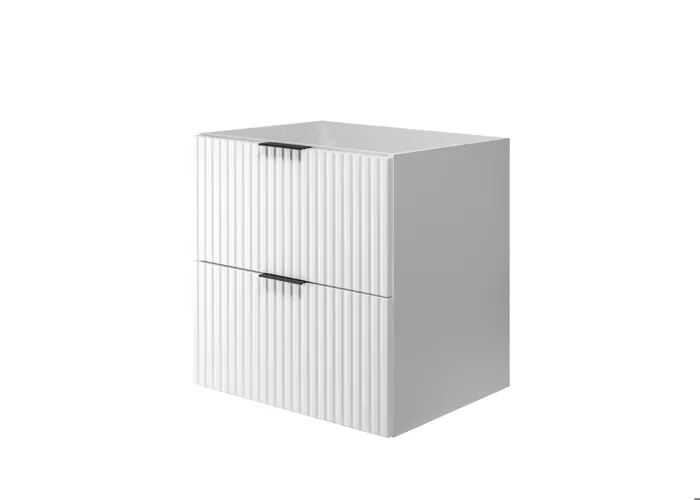 Meuble suspendu sous lavabo FLOW blanc 60 cm