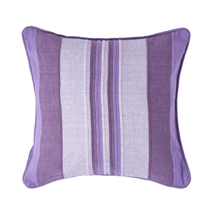 Housse De Coussin À Rayures Morocco Violet, 60x60cm - Homescapes