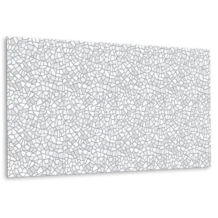 Panneau autocollant Tulup 100x50 cm Mosaïque grise 1 pcs