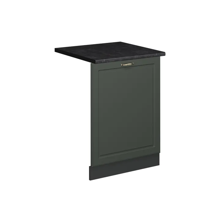 Vicco Façade de lave-vaisselle Vert Or Campagne 60cm, PT Anthracite