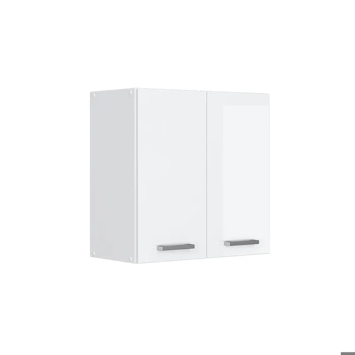 Vicco Elément haut de cuisine Blanc Haute brillance 60cm