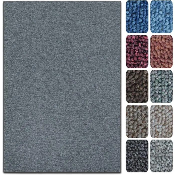 Tapis De Couloir London Gris Foncé 50 X 400 Cm