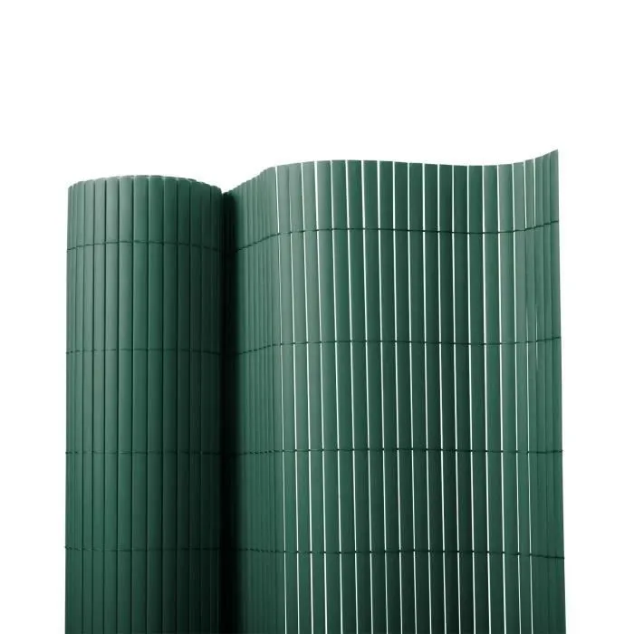Canisse Pvc Brise Vue, Vert, 100 X 300 Cm - Floordirekt
