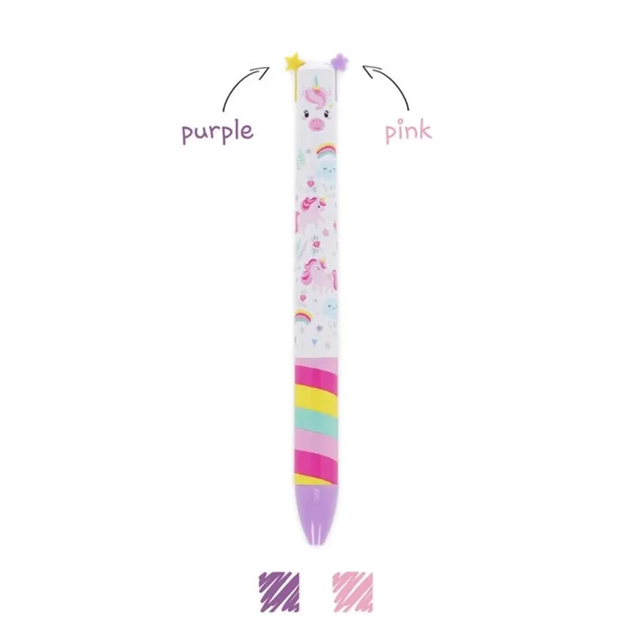 Stylo À Bille À Deux Couleurs - Click&clack