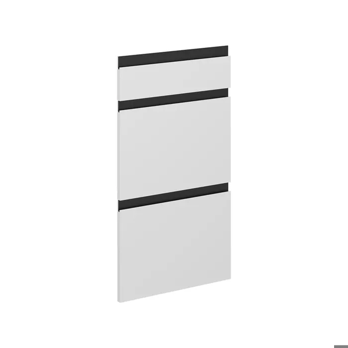 Vicco Façade de cuisine Blanc 39.6x70.4cm façade de meuble pour meuble bas à tiroirs