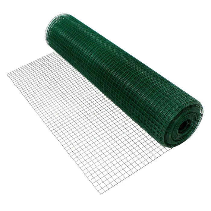 ECD Germany Grillage volière vert 19x19 mm 10m