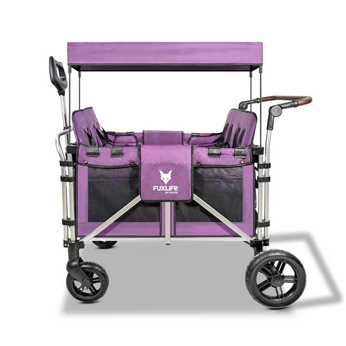 Chariot Pliable 4 Places Pourpre Fx-ctxl900 Fuxlife