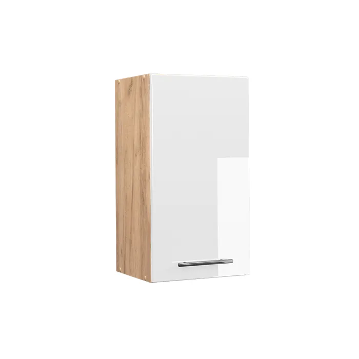 Vicco Elément haut de cuisine Blanc Haute brillance 40cm