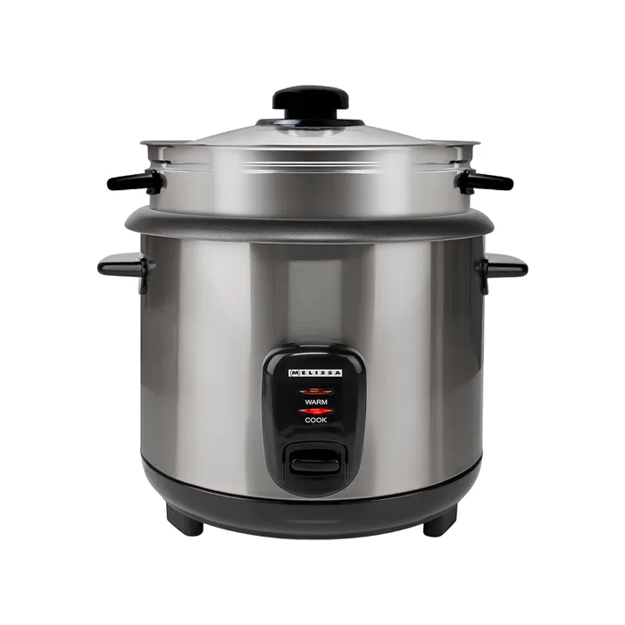 Melissa 16280023 Cuiseur À Riz 1 L 400 W Noir, Argent