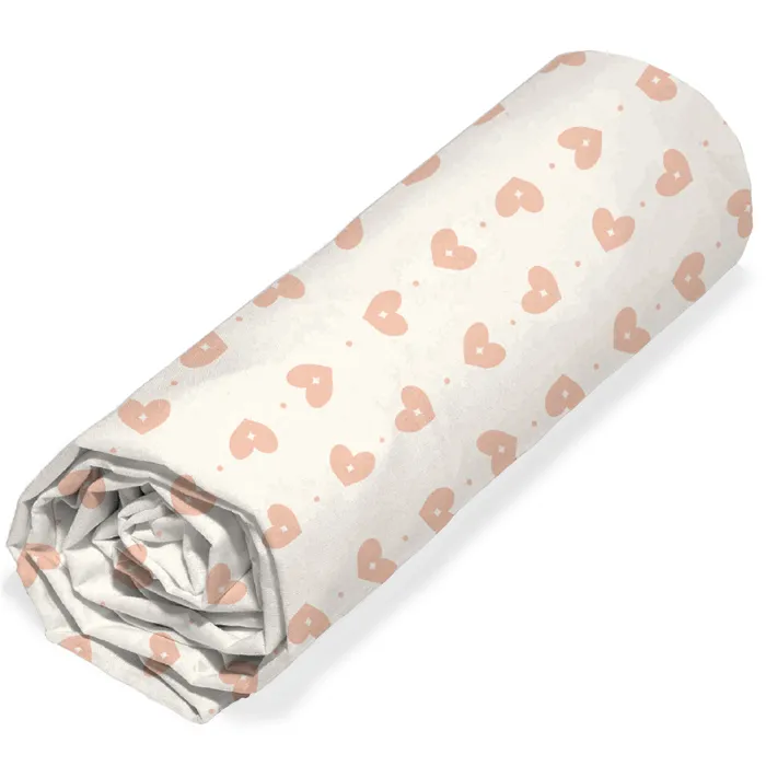 Drap Housse Enfant Imprimé 90x190 Cm Microfibre Feerique Blanc