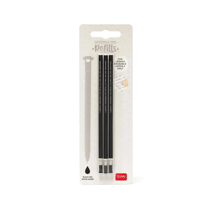 Recharges Noires Pour Stylo À Encre Gel Effaçable
