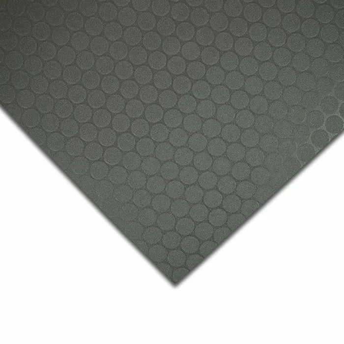 Revêtement de sol Expotop Noir Vinyle 100 x 150 cm