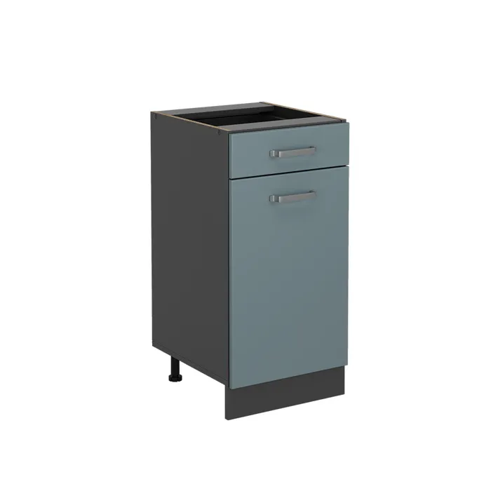 Vicco Meuble cuisine Bleu-gris 40cm sans PT