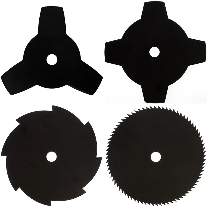 Lot de 4 lames pour débroussailleuse et multifonction 4 en 1 - GT GARDEN