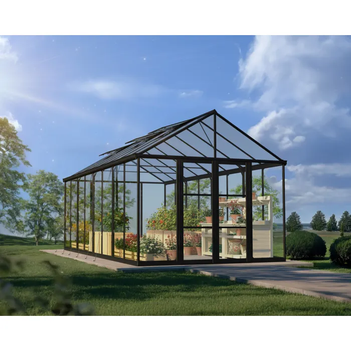 Canopia Serre De Jardin Aria 18,8 M² Noire