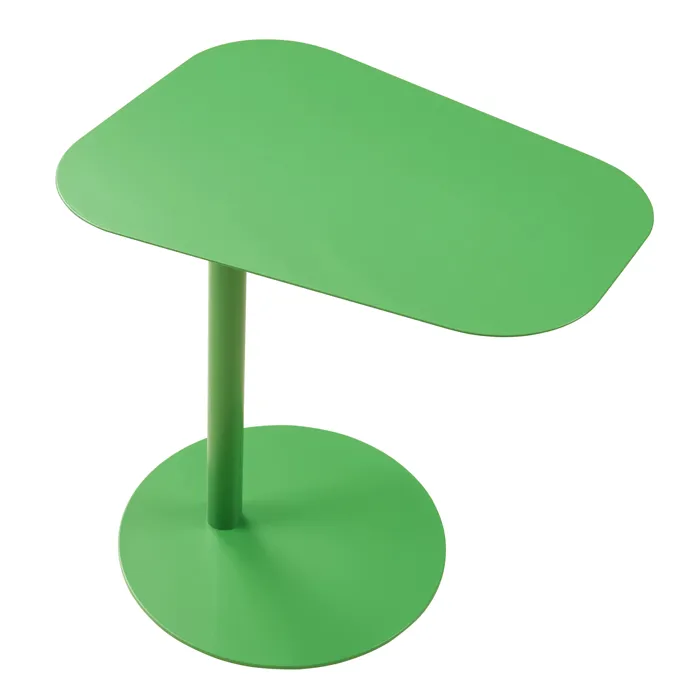 Table d'appoint Nastätten 50 x 50 x 38 cm vert pomme en.casa