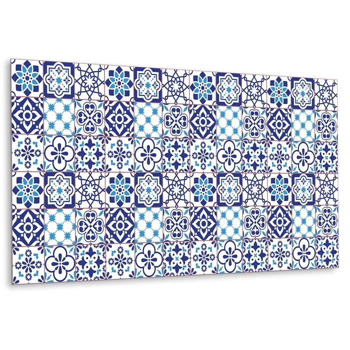 Panneau autocollant Tulup 100x50 cm Motif azulejo 1 pcs