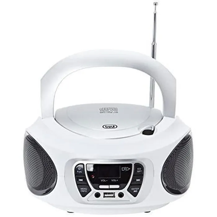 Trevi Boombox Cmp-510-dab Blanc