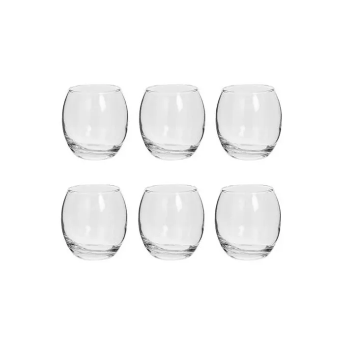 Lot De 6 Gobelets Bas Cesari'eau 40 Cl Transparent - Sg Secret De Gourmet