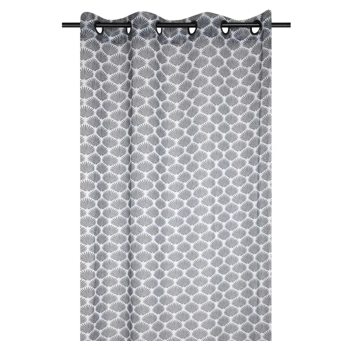 Voilage Lovely Casa 260 X 140 Cm Gris Polyester