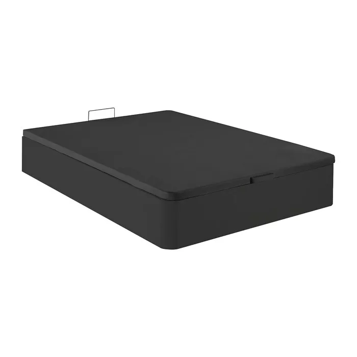 Sommier coffre 140 x 190 cm - Noir mat - HESTIA de YSMÉE