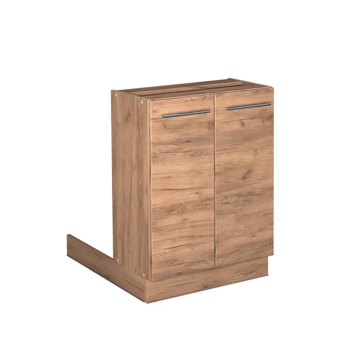 Vicco Îlot de cuisine Chêne de force doré 60cm sans PT