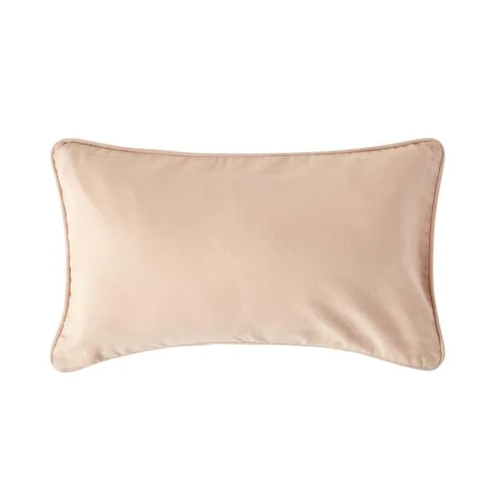 Housse De Coussin Uni Beige, 30x50cm - Homescapes