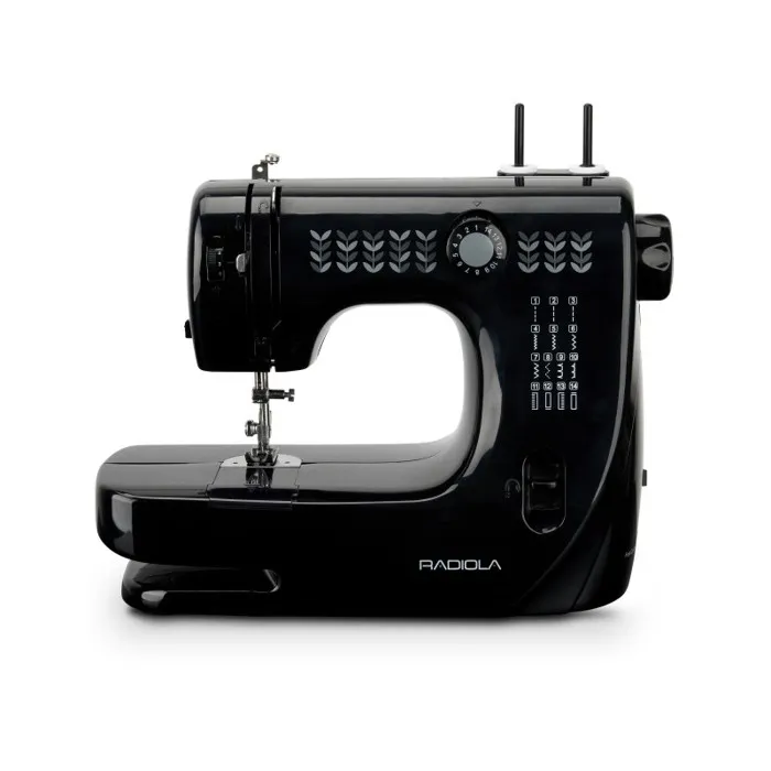 Radiola - Ra Mac14 - Machine À Coudre - 14 Points - Éclairage Led - Bras Libre - Pédale Antidérapante