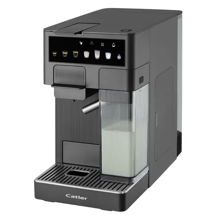 Machine À Café Expresso Capsules Catler Renzo Es 750 G Gris Écran Tactile 20 Bar Chauffe-tasses
