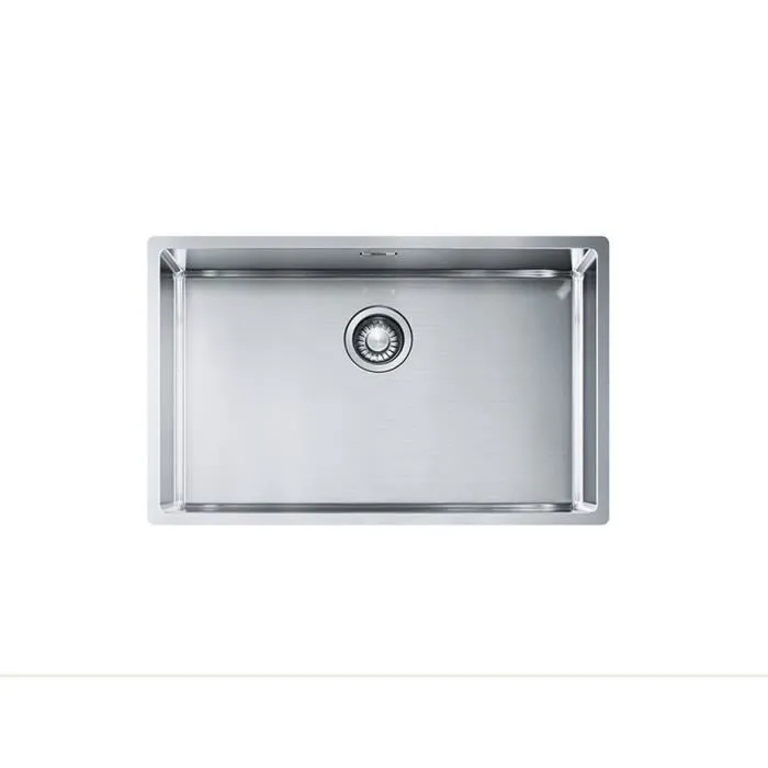 Evier Franke Box BXX110-68 Inox Lisse - Inox Lisse - Vidage: Manuel