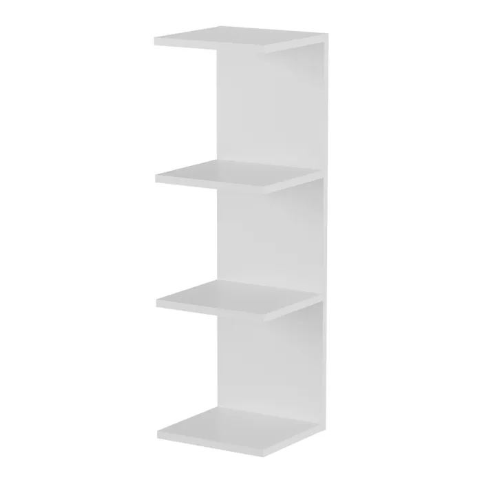 Étagère murale Surahammar 95 x 30 x 28 cm blanc en.casa