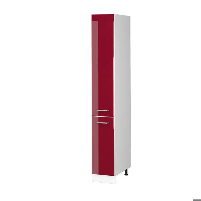 Vicco Meuble haute de cuisine Rouge brillant 30cm