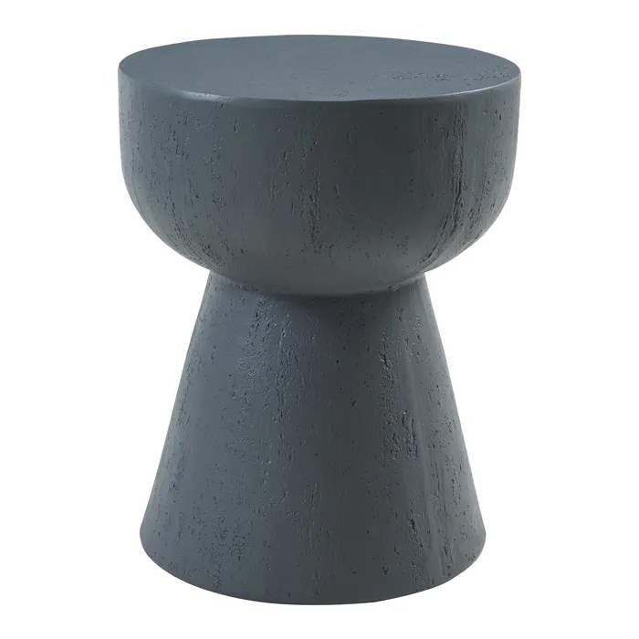 Table d'appoint Oulvepijanse 51 x 40 cm gris foncé en.casa
