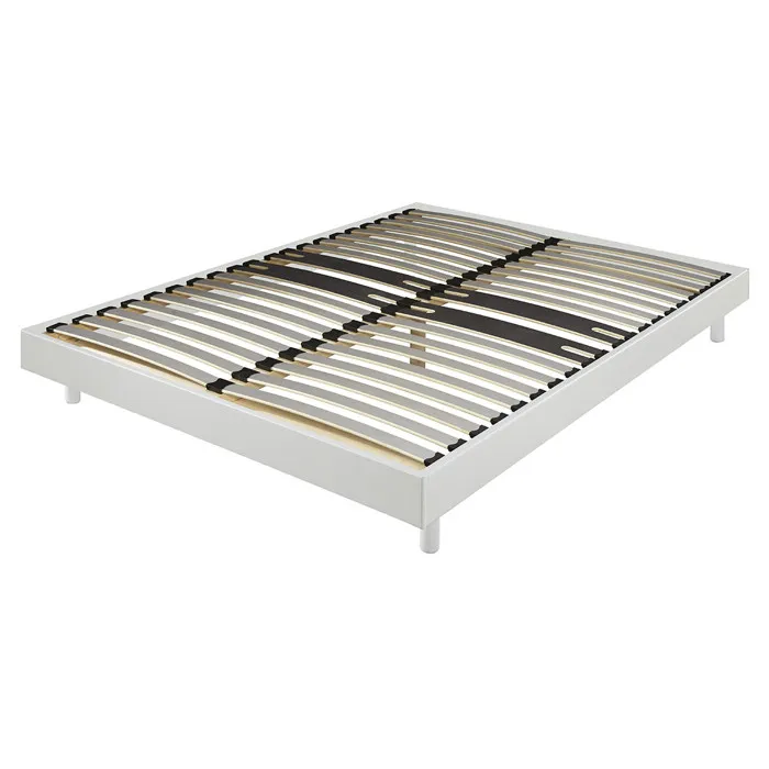 Dreamkit - Sommier À Assembler 160x200 Finition Blanc