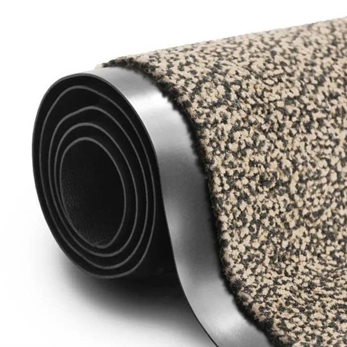 Tapis de Porte Paillasson d'entrée SKY Performa, Ocre-noir, 60 x 90 cm