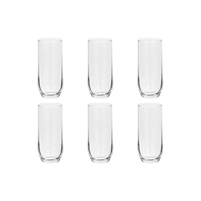Lot De 6 Gobelets Haut Paol'eau 31cl, Transp - Sg Secret De Gourmet