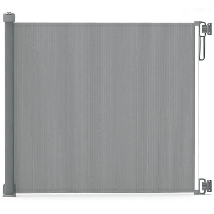 Vounot Barriere De Securite Retractable 180cm Gris