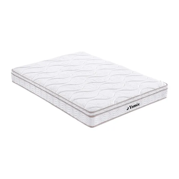 Matelas 160 x 200 cm ressorts 3 zones et mémoire de forme ép.20cm - WOLKENTANZ de YSMÉE