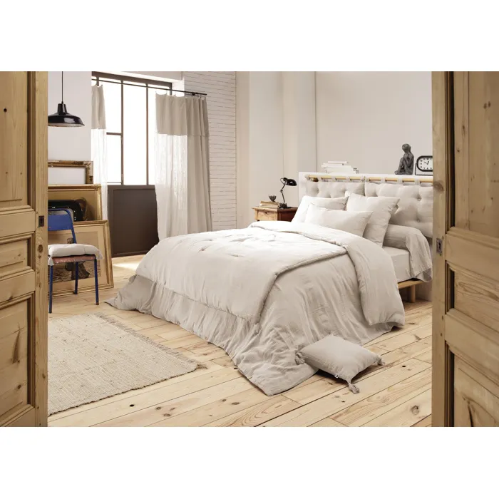 Housse de couette 260 x 240 cm Double gaze de coton Gaïa Pampa